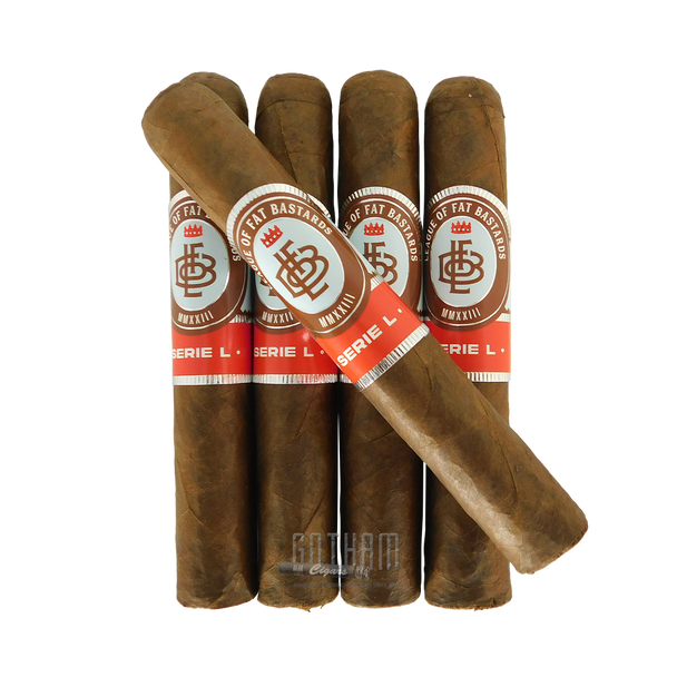 League Of Fat Bastards Serie L Robusto 5 Pack with Stick