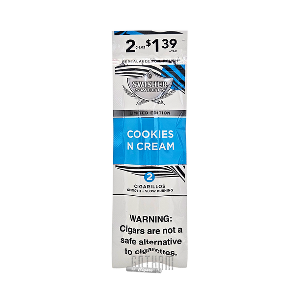 Swisher Sweets Cigarillos Cookies & Cream Pouch