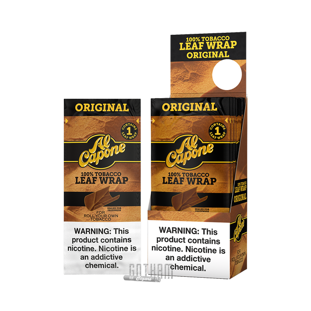Al Capone Leaf Wrap Original box with pouch