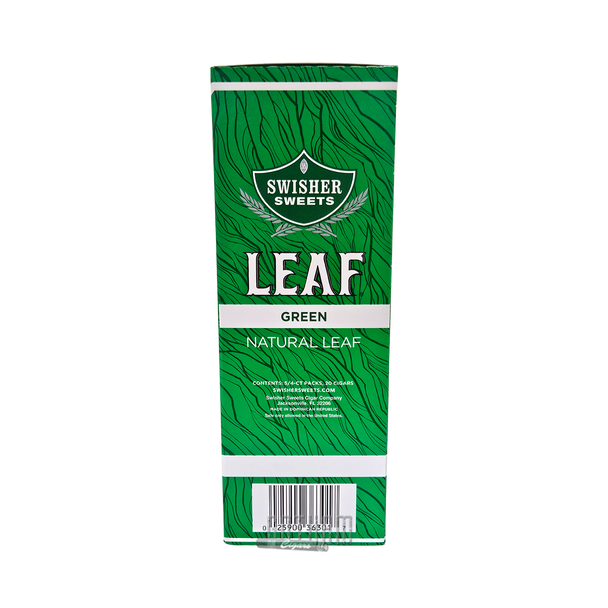Swisher Sweets Leaf Green Tins Box