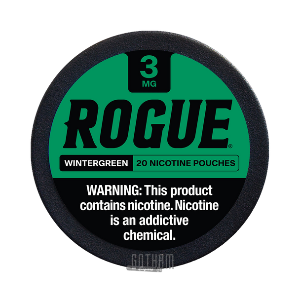 Rogue Nicotine Pouche 3mg: Wintergreen Can