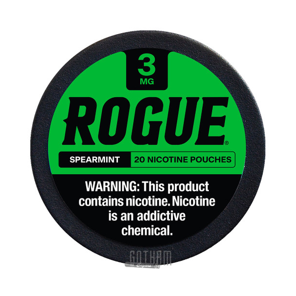 Rogue Nicotine Pouche 3mg: Spearmint Can
