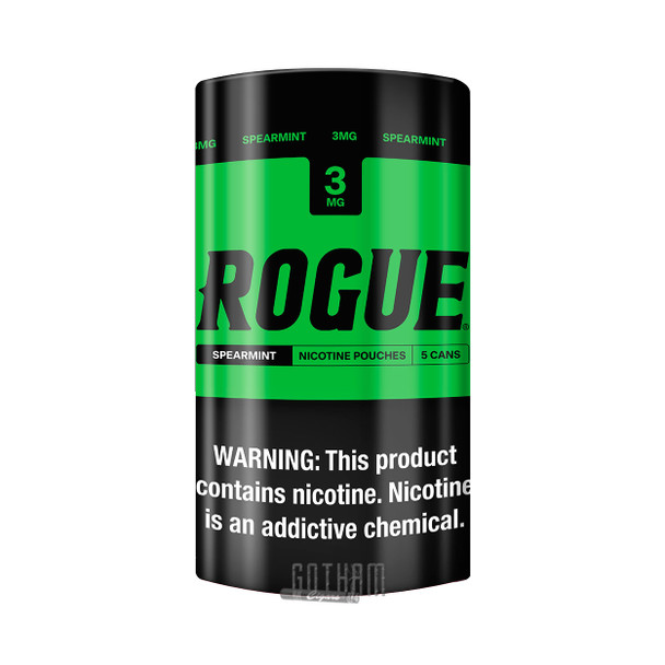 Rogue Nicotine Pouche 3mg: Spearmint Roll