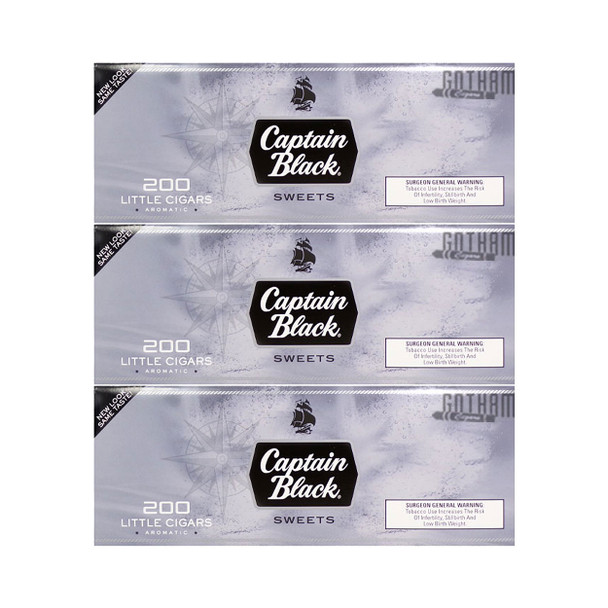Captain Black Little Cigars Sweet 3-Pack