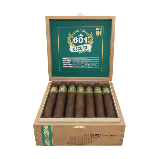 601 Green Label Oscuro Trabuco Open Box
