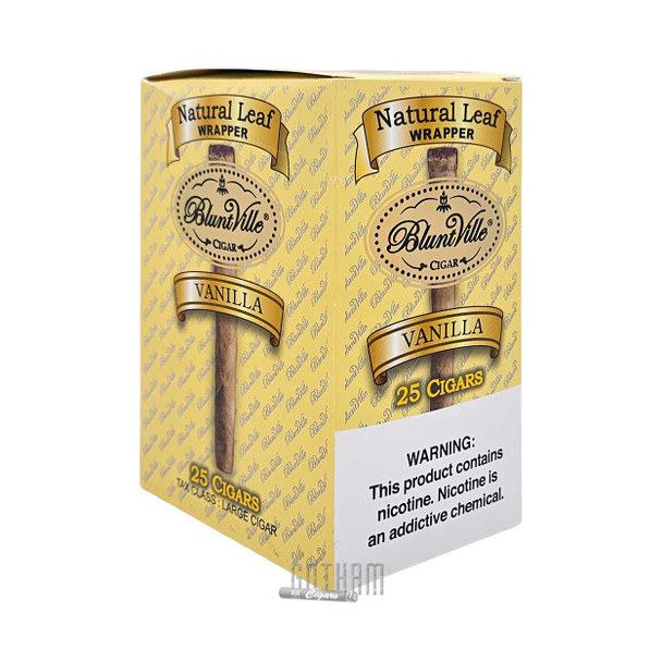 Bluntville Vanilla Box side