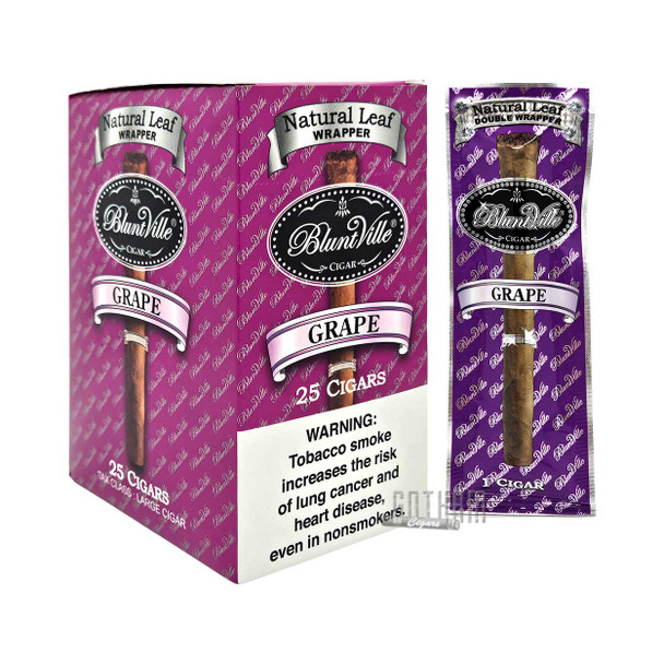Bluntville Grape Box with Pouch