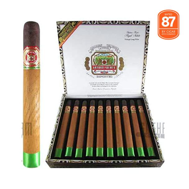 Arturo Fuente Royal Salute Maduro box and stick