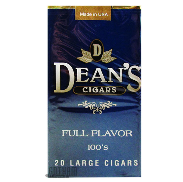 Dean's Large Cigars Full Flavor 100  pack