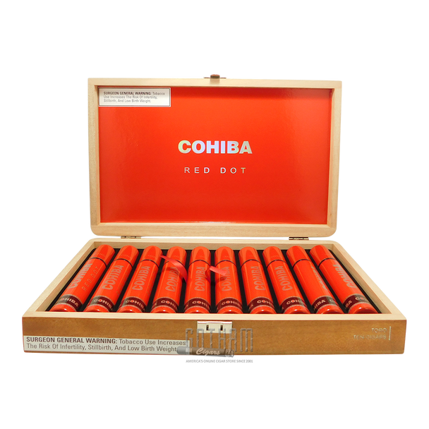 Cohiba Red Dot Toro Tubo Open Box