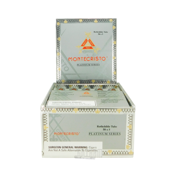Montecristo Platinum Tubes Rothchilde Open Box
