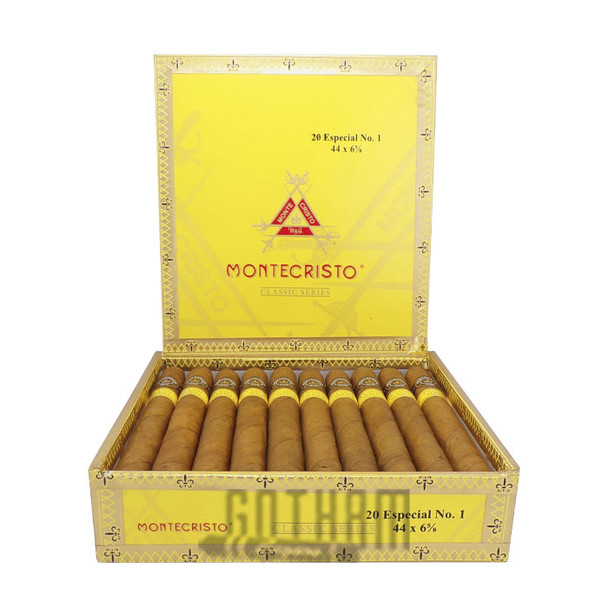 Montecristo Classic Collection Especial No. 1 open box