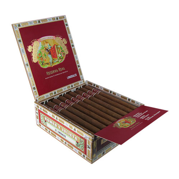 Romeo Y Julieta Reserva Real Lonsdale box