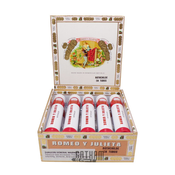 Romeo Y Julieta 1875 Rothchilde En Tubo open box