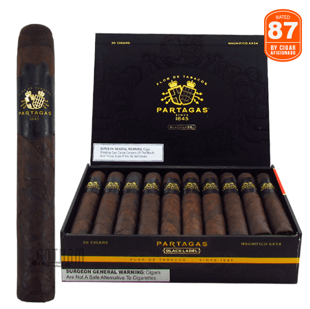 Partagas Black Label Magnifico Box and Stick