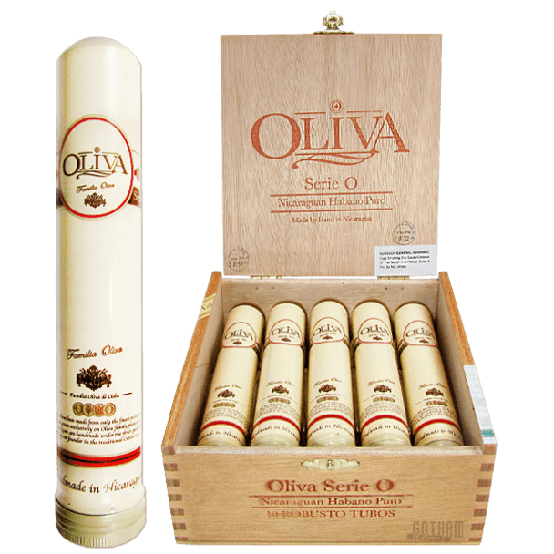 Oliva Serie O Tubos Box open box and tube