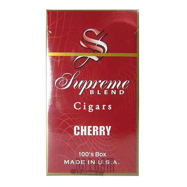 Supreme Blend Filtered Cigars Cherry pack