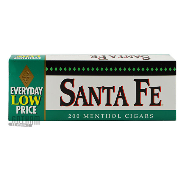 Santa Fe Filtered Cigars Menthol carton