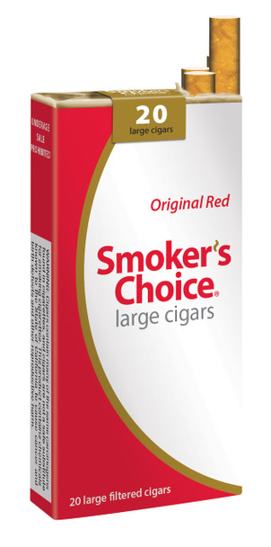 Smoker's Choice Filtered Large Cigars Red Pack