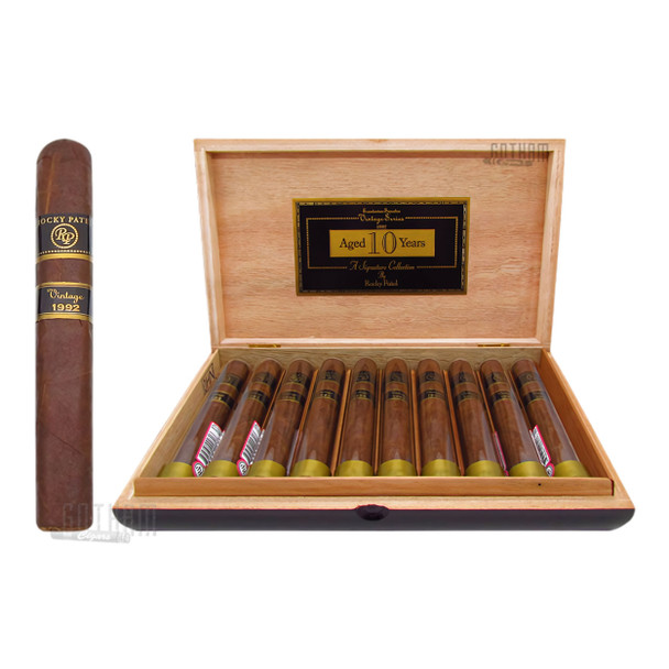 Rocky Patel Vintage 1992 Robusto Glass Tubes Open Box and Stick