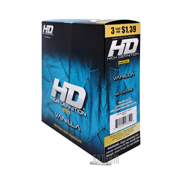 Good Times Cigarillos HD Vanilla Box