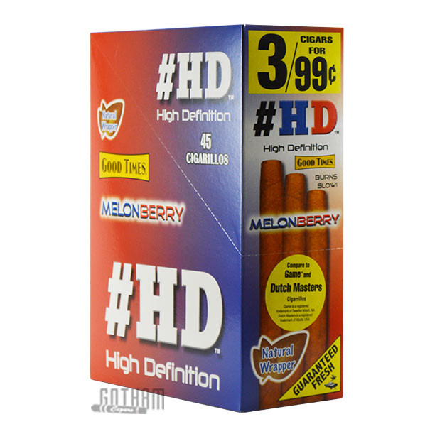 Good Times Cigarillos HD Melonberry | Gotham Cigars