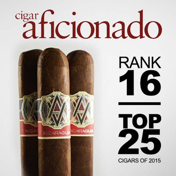 AVO Syncro Nicaragua Toro. No. 16 on top 25 of Cigar Aficionado