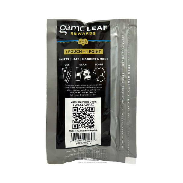 Game Leaf Natural Pouch back