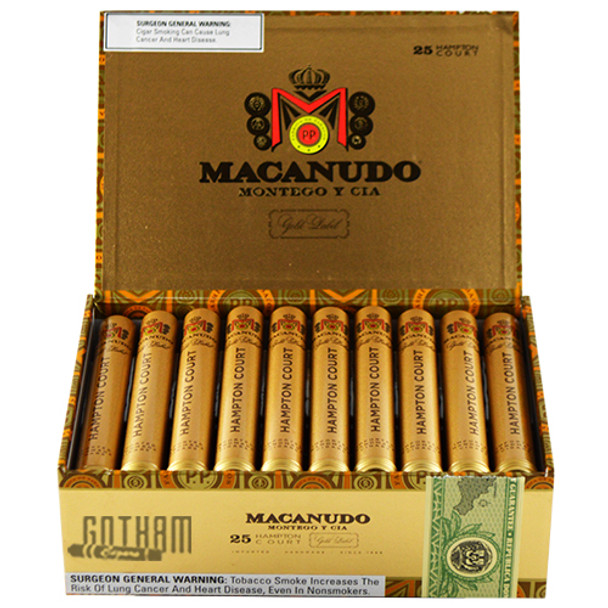 Macanudo Gold Hampton Court Box