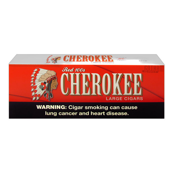 Cherokee Filtered Cigars Full Flavor Box Cherokee Filtered Cigars Full Flavor Box