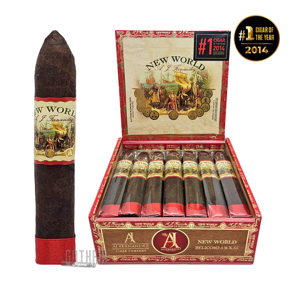AJ Fernandez New World Belicoso Box with Stick