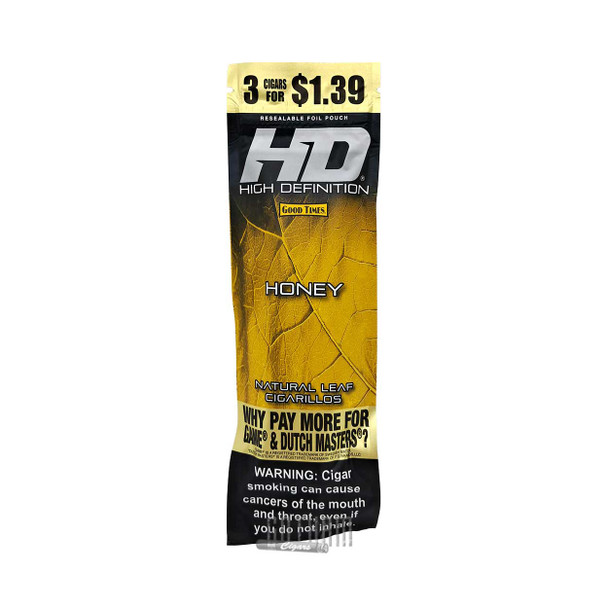 Good Times Cigarillos #HD Honey Single pouch