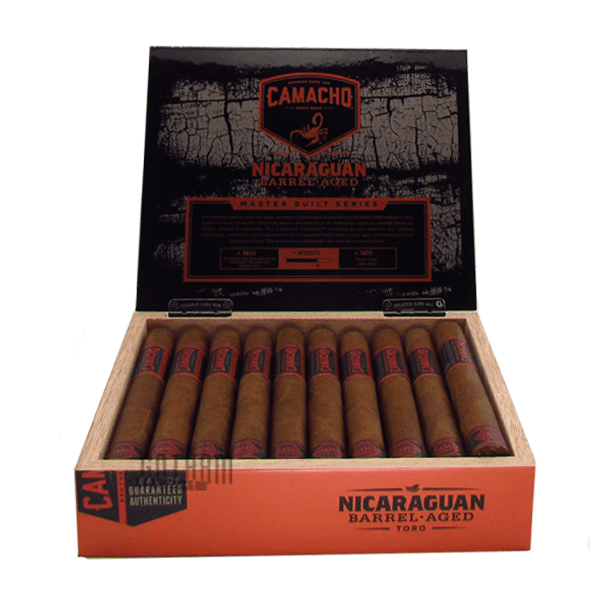 Camacho Nicaraguan Barrel-Aged Toro Box