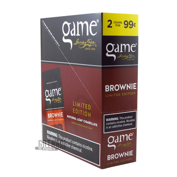 Game Cigarillos Brownie Box