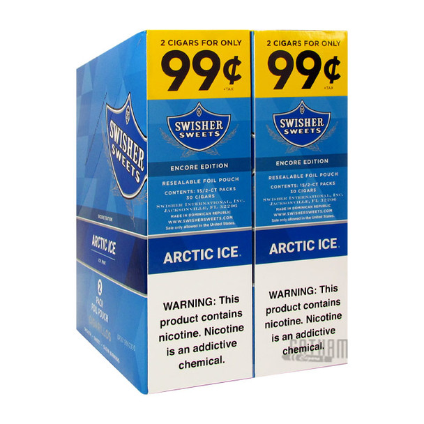 Swisher Sweets Cigarillos Arctic Ice Box