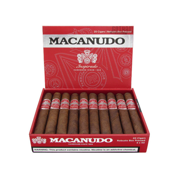 Macanudo Inspirado Red Box-Pressed Robusto Open Box