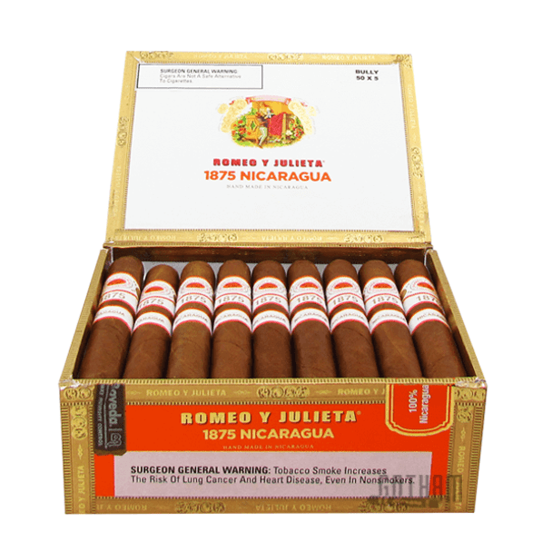 Romeo Y Julieta 1875 Nicaragua Bully Box