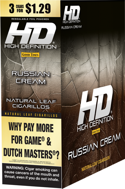 Good Times Cigarillos #HD Russian Cream