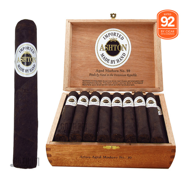 Ashton Aged Maduro No. 10 Box and Stick