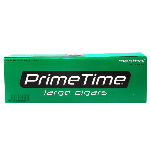 Prime Time Large Cigars Menthol