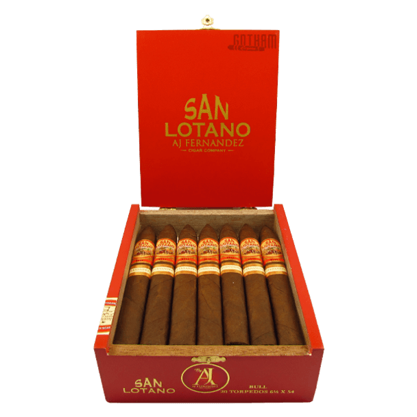 San Lotano The Bull Sumatra Torpedo Open Box