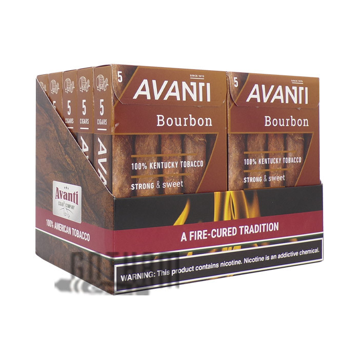 Avanti Bourbon 10/5 Pack Avanti Cigars Gotham Cigars