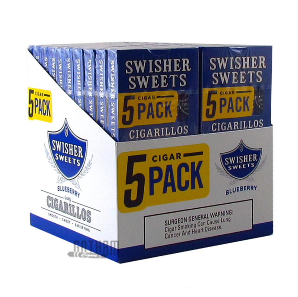 Swisher Sweets Cigarillos Blueberry Pack Gotham Cigars