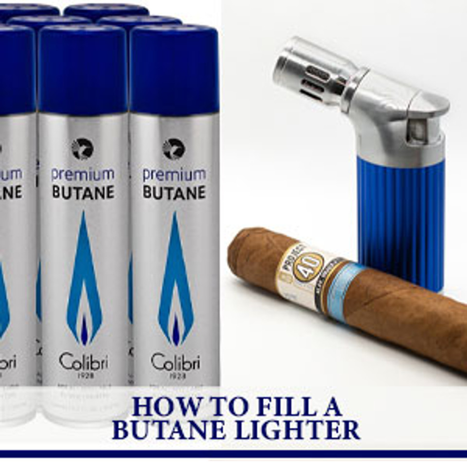 The Best Cigar Lighters How to Fill a Butane Lighter Gotham Cigars