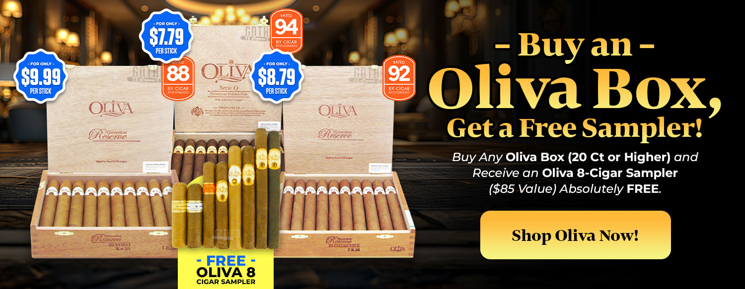 Free Oliva 8 Cigar Sampler