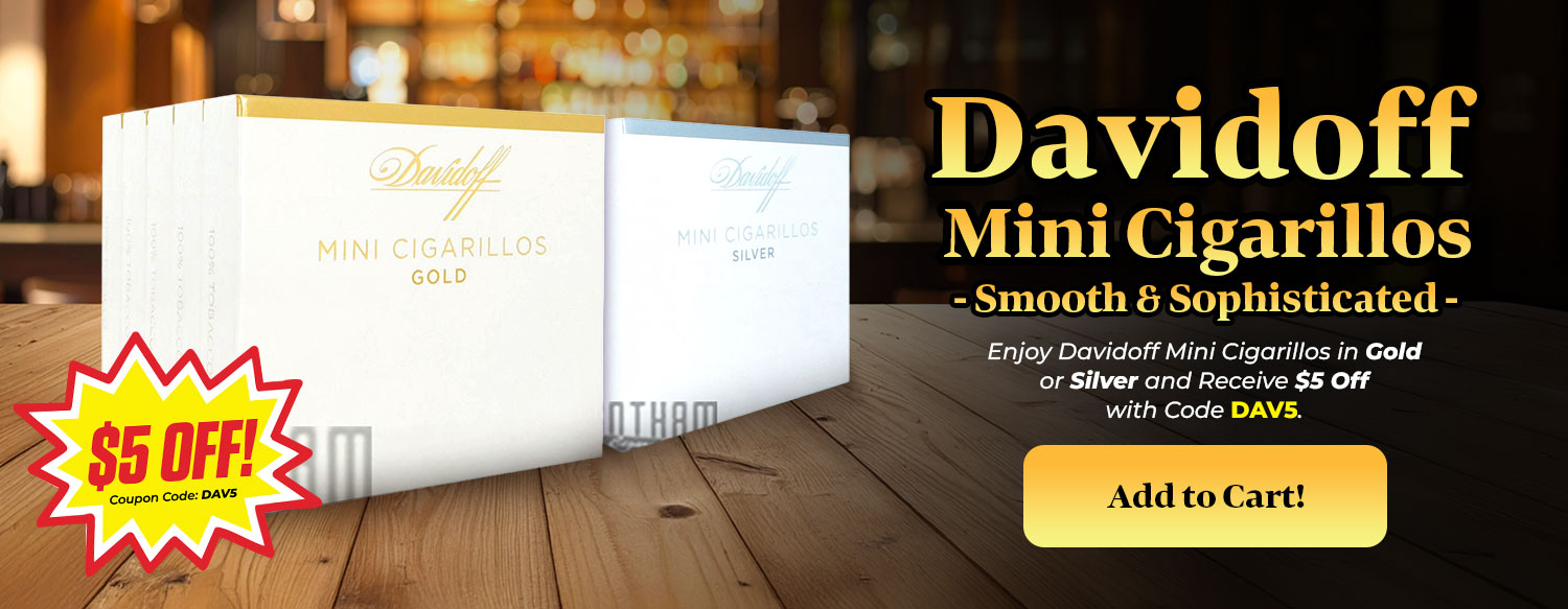 Davidoff Mini Cigarillos - Smooth & Sophisticated.