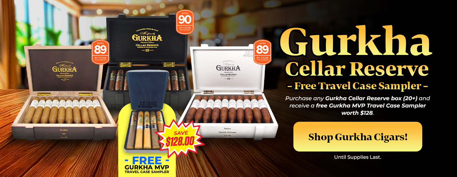 Gurkha Cellar Reserve - Free Travel Case Sampler