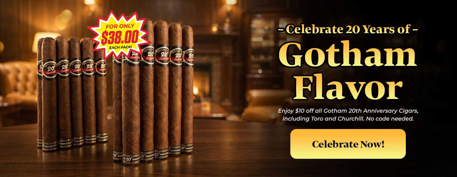 Celebrate 20 Years of Gotham Flavor!