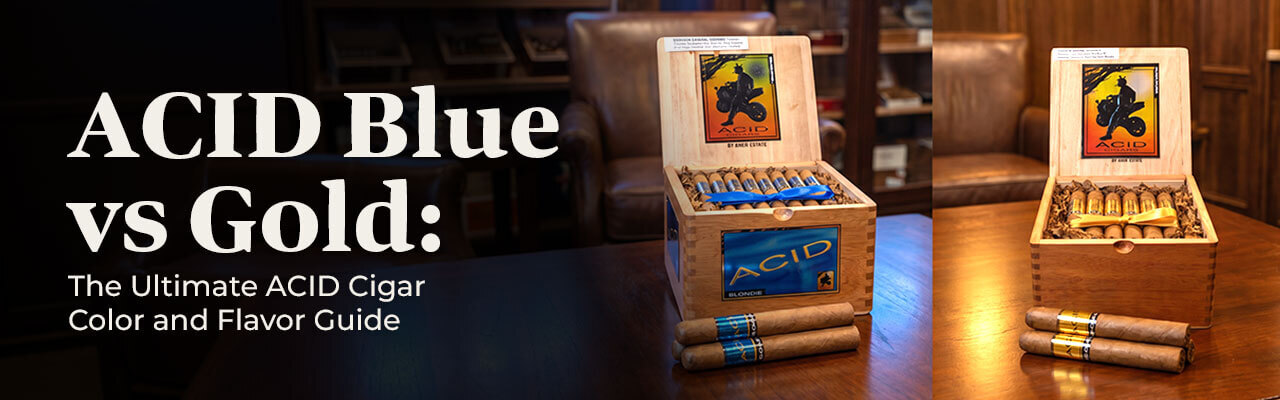 difference between gold and blue cigarettes ACID Blue vs Gold: The Ultimate ACID Cigar Color and Flavor Guide