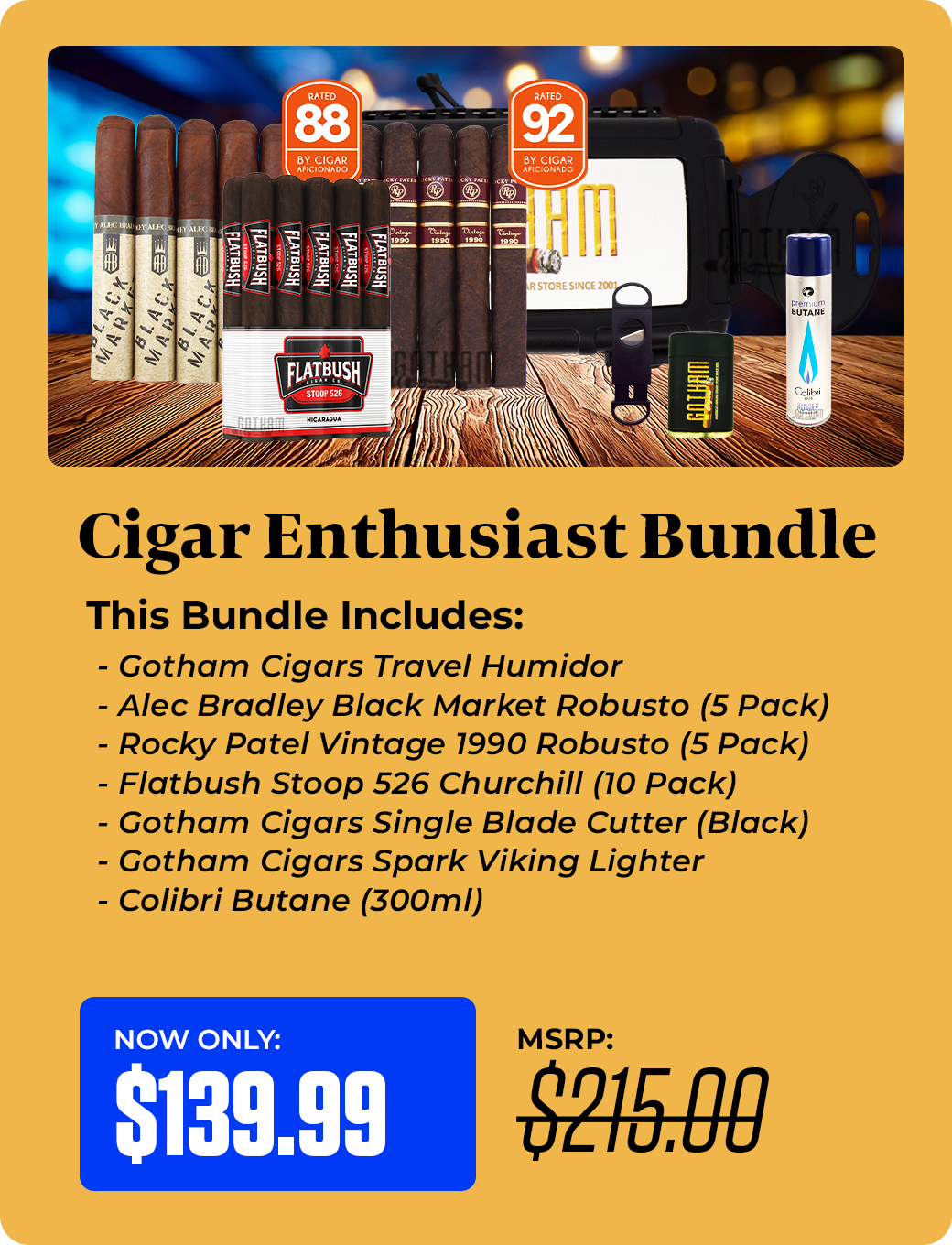 Cigar Enthusiast Bundle